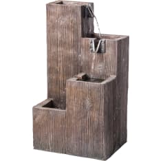 Heissner Puu LED waterfall fountain