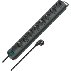 Brennenstuhl Primera-line 8-delad extension ladder for indoor use with circuit breaker