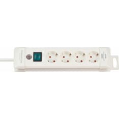 Brennenstuhl 1.8m 4-part extension cord with switch