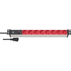Brennenstuhl BN-1390007118 Alu-Line 8-tie 19" pistorasia kytkinrasialle