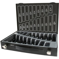 TERRAX HSS-R DIN338 170-os 1-10mm metalliporanteräsarja