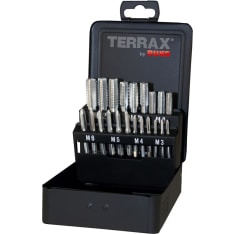 TERRAX HSS  21-os. M3-M12 käsikierretappisarja