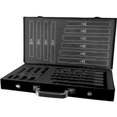 TERRAX HSS-G DIN345 10-os. 14-23mm metalliporanteräsarja