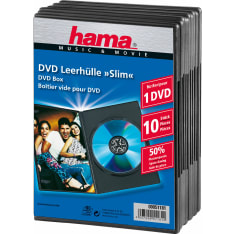 Hama DVD Kotelo Slim 10-pack