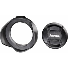 Hama Universal 52 mm vastavalosuoja + linssinsuoja