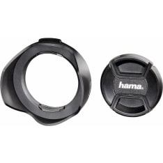 Hama Universal 58 mm vastavalosuoja + linssinsuoja