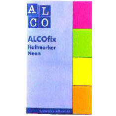 Alco Tape markers 20x50mm neon assorted 4x50 pcs
