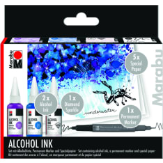 Marabu Alcohol Ink Underwater setti