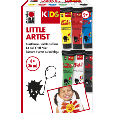 Marabu KiDS Little Artist 6x36 ml värilajitelma