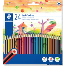 Staedtler Noris Eco 24 kpl puuvärikynä