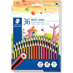 Staedtler Noris Club 36 kpl puuvärikynä
