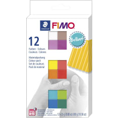 Staedtler Fimo 12x25g moniväri askartelumassa