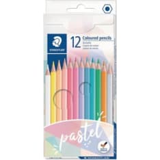 Staedtler Noris Pastel Line 12 colored pencils