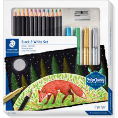 Staedtler Mixed Black & White kynäsetti