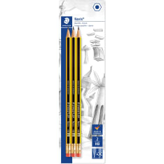 Staedtler Noris 3 pcs HB pencil