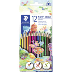 Staedtler Noris Triang 12 kpl puuvärikynä