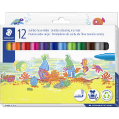 Staedtler Noris Club Jumbo 12 markers