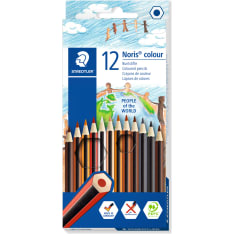 Staedtler Noris Club 12 kpl ihonväri puuvärikynä