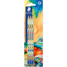 Staedtler Multiverse graphite pencil HB 3 pc white