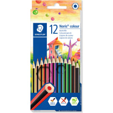 Staedtler Noris Eco 12 kpl puuvärikynä