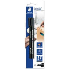 Staedtler Lumocolor Permanent musta huopakynä