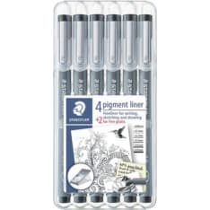 Staedtler Pigment Liner 6 fiber tip pen