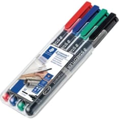 Staedtler Lumocolor 4 kpl permanentti huopakynä