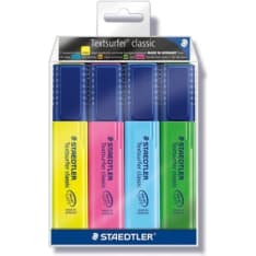 Staedtler Textsurfer 4 kpl korostuskynä