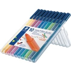 Staedtler Triplus 1.0 mm 10 pcs fiber tip pen