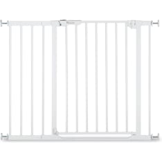 Hauck Clear Step Autoclose 2 Set +21 cm White Door Safety Gate turvaportti