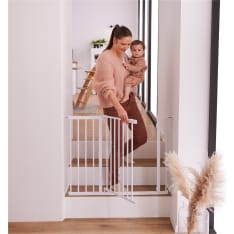 Hauck Open N Stop​ 2 valkoinen turvaportti, 75-80 cm