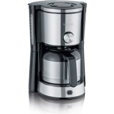 Severin coffee maker with thermos jug, aroma adjustment switch
