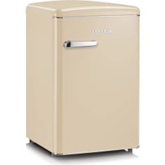 Severin RKS8833 95/13L, beige Retro refrigerator with freezer compartment