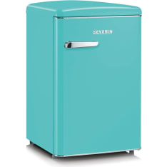 Severin RKS8834 95/13L, turquoise Retro refrigerator with freezer compartment