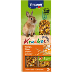 Kräcker Hunaja & speltti 2 kpl 112 g siementanko kanille