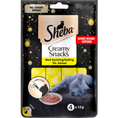 Sheba 4x12g Creamy Snacks Kanaa