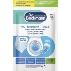 Dr. Beckmann 20 kpl WC-puhdistusainearkit