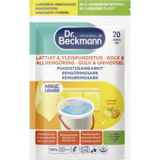 Dr. Beckmann 20 kpl yleispuhdistusainearkit