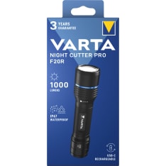 Varta Night Cutter Pro F20R ladattava taskulamppu