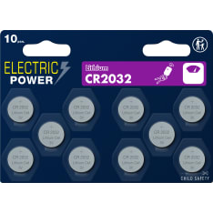 Electric Power CR2032 10kpl nappiparisto