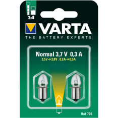 Varta 720 Normal 3,7V/0,3A varapoltin