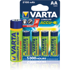 Varta Accu AA 2100 mAh 4 kpl ladattava paristo