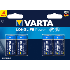 Varta Longlife Power C 4 pcs battery
