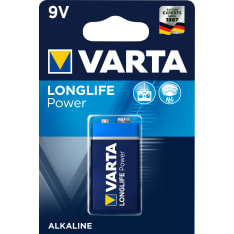 Varta Longlife Power 9V Bloc paristo
