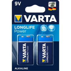 Varta Longlife Power 9V 2 pcs battery