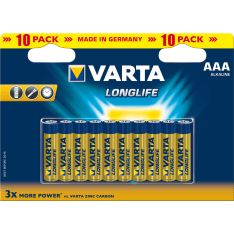 Varta Longlife AAA 10 pcs battery