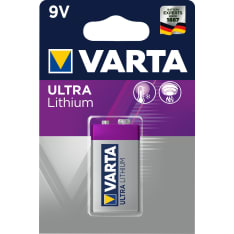 Varta Lithium Ultra 9V paristo