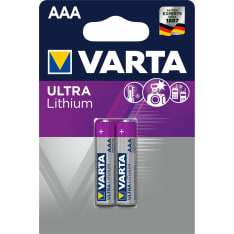 Varta Lithium Ultra AAA 2 pcs battery