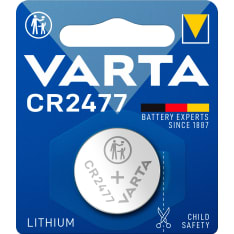 Varta CR2477 lithium coin cell battery