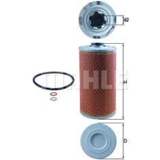 Knecht OX39D Öljynsuodatin